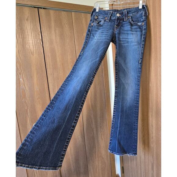 True Religion Johnny Straight Leg Y2k Jean WC92317QV - Picture 3 of 13